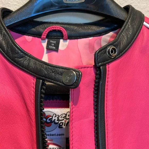 Rocket Girl/Joe Rocket Leather Moto Jacket Sz XS - Picture 9 of 9